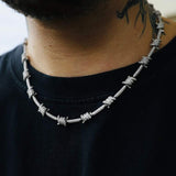 Kross Barbed Wire Necklace