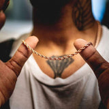 Rose Gold Rope Chain (4mm)